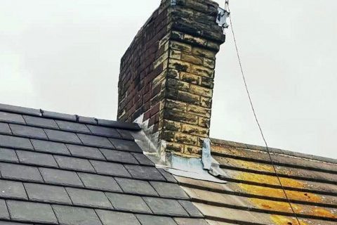 Slaithwaite Chimney Brickwork Replacement